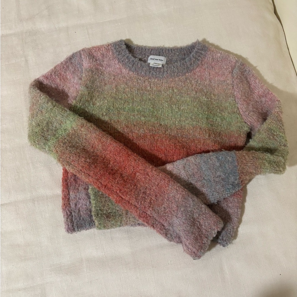 Find me now sweater